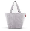 Reisenthel Shopper M Cord grey – nákupní taška, celkový pohled