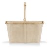 Reisenthel Carrybag XS Frame cord sand – nákupní košík, celkový pohled