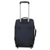 Travelite Bolonia Wheeled Duffle S Navy – cestovní taška na kolečkách, pohled zezadu