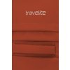 Travelite Bolonia Wheeled Duffle S Orange – cestovní taška na kolečkách, detail madla