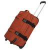 Travelite Bolonia Wheeled Duffle S Orange – cestovní taška na kolečkách, produktový záběr 6