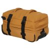 Travelite Bolonia Wheeled Duffle S Yellow – cestovní taška na kolečkách, při používání