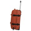 Travelite Bolonia Wheeled Duffle M Orange – cestovní taška na kolečkách, pohled zespodu