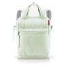 Reisenthel Allrounder R Puffer Iced Matcha 15l – batoh, celkový pohled