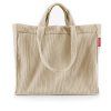 Reisenthel Softshopper Cord Sand – nákupní taška, celkový pohled