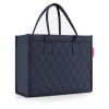 Reisenthel Daily Shopper Rhombus Midnight Gold – nákupní taška, produktový pohled 4