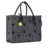 Reisenthel Daily Shopper Smiley Grey – nákupní taška, produktový pohled 4