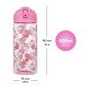 BAAGL Tritanová láhev na pití s brčkem Hello Kitty Sweet Leopard, 500 ml – produktová fotografie 5