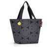 Reisenthel Shopper M Smiley grey – nákupní taška, produktový pohled 4