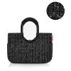 Reisenthel Loopshopper M Boucle Black – nákupní taška, celkový pohled