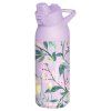 nerezova sportovni lahev s pitkem tide 700ml quokka all over botanic xd q40237 01