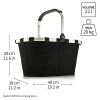 Reisenthel Carrybag Frame Leo Macchiato – nákupní košík, produktový pohled 8