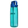 nalgene straw bottle blue aqua w dark blue cap sustain nalgene 5566 0124 02