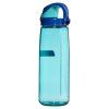 nalgene straw bottle blue aqua w dark blue cap sustain nalgene 5566 0124 04