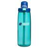 nalgene straw bottle blue aqua w dark blue cap sustain nalgene 5566 0124 01