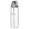 nalgene straw bottle clear w gray cap sustain nalgene 5566 0224 02
