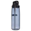 nalgene straw bottle grey w black cap sustain nalgene 5566 0324 02