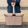 Reisenthel Carrybag Cover Twist coffee – nákupní košík, fotografie v prostředí 2