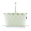 Reisenthel Carrybag Puffer Iced Matcha – nákupní košík, celkový pohled