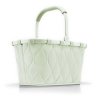 Reisenthel Carrybag Puffer Iced Matcha – nákupní košík, produktový pohled 4