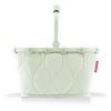 Reisenthel Carrybag XS Puffer Iced Matcha – nákupní košík, celkový pohled