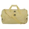 Travelite Kick Off Duffle M Yellow 45L – cestovní taška, celkový pohled