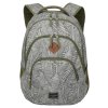 Travelite Basics Backpack Print Grey 22l – batoh, celkový pohled