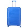 Travelite Pacific S,M,L Blue – sada cestovních kufrů, pohled zespodu