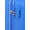 Travelite Pacific S,M,L Blue – sada cestovních kufrů, detail zipu