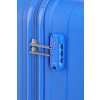 Travelite Pacific L Blue – cestovní doplněk, detail zipu