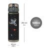 BAAGL Tritanová láhev na pití Pixel Space 500 ml – produktová fotografie 6