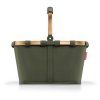 Reisenthel Carrybag Urban forest Gold – nákupní košík, celkový pohled
