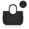 Reisenthel Loopshopper L Boucle Black – nákupní taška, celkový pohled
