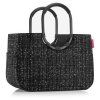 Reisenthel Loopshopper L Boucle Black – nákupní taška, produktový pohled 4
