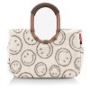 Reisenthel Loopshopper M Smiley Teddy Chocolate – nákupní taška, celkový pohled