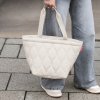 Reisenthel Shopper M Puffer Stone – nákupní taška, fotografie v prostředí 3
