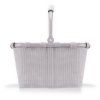 Reisenthel Carrybag XS Cord grey – nákupní košík, celkový pohled