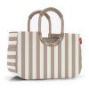 Reisenthel Loopshopper M Summerstripes coffee – nákupní taška, produktový pohled 4
