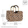 Reisenthel Loopshopper M Summerstripes coffee – nákupní taška, produktový pohled 8