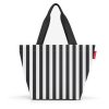 Reisenthel Shopper M Summerstripes Black – nákupní taška, celkový pohled