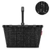 Reisenthel Carrybag Boucle Black – nákupní košík, celkový pohled
