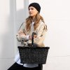 Reisenthel Carrybag Boucle Black – nákupní košík, fotografie v prostředí 3