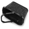 Reisenthel Carrybag Boucle Black – nákupní košík, produktový pohled 5