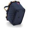 Reisenthel Carrybag Frame Rhombus Midnight Gold – nákupní košík, produktový pohled 6