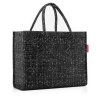 Reisenthel Daily Shopper Boucle Black – nákupní taška, produktový pohled 4