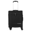 Travelite Kick Off 4w S Black – cestovní kufr, celkový pohled