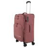 Travelite Kick Off 4w M exp Rose – cestovní kufr, produktový záběr 3