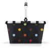 Reisenthel Carrybag XS Dots – nákupní košík, celkový pohled