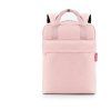 Reisenthel Allday Backpack M Twist blush – batoh, celkový pohled