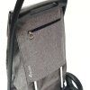 Zadni kapsa nakupni tasky na koleckach Rolser Com Tweed Black Tube